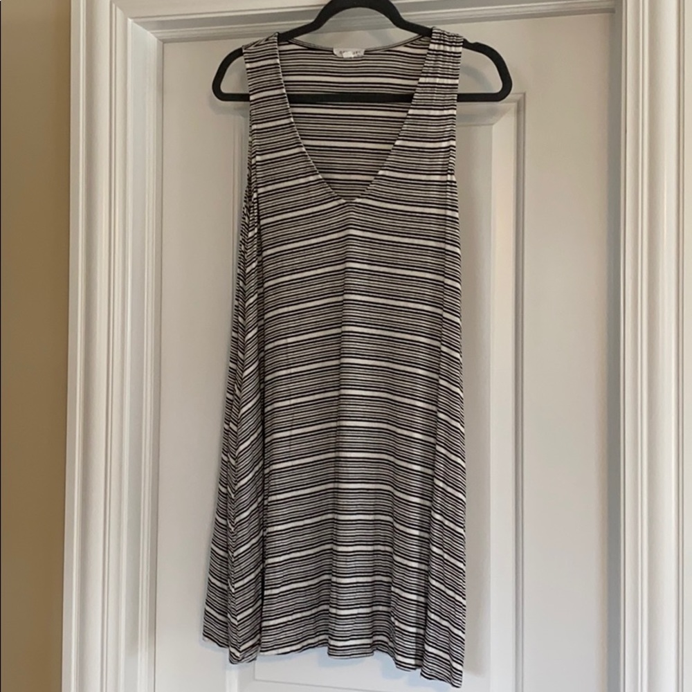 Stripped tank dress